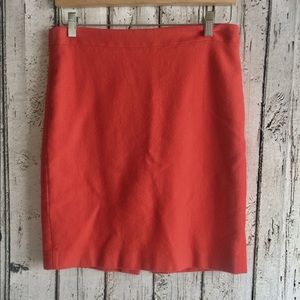 J Crew Wool Pencil Skirt Size 8 EUC